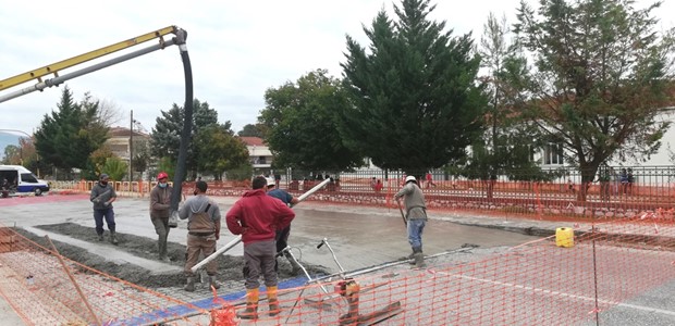 Μεγαλοχώρι: Προχωρούν τα έργα της υπερυψωμένης διάβασης